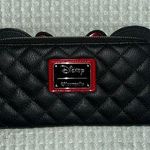 Lounge Fly Disney x  Minnie Mouse Bow Ears Black Faux Leather Vegan Wallet Photo 0