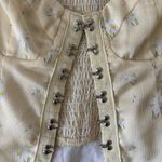 Princess Polly Allyson Bustier Top In Floral Yellow Photo 3