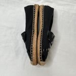 Tory Burch  Womens Black Poppy Logo Espadrille Flats Size 8 Photo 6