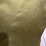 Nicole Miller Green Rococo Silk Gown Photo 3