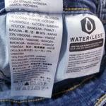 Levi's  711 Skinny Jeans Distressed Low Rise Blue Denim Photo 10