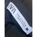 ZARA Women's Black Sleeveless Cami Camisole Front Slit Midi Pencil Wrap Dress XS Photo 2