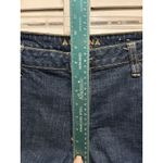 Arizona Jeans  Bermuda Denim Jean Shorts‎ Dark Wash Size 19 Mid Rise Zip Photo 1