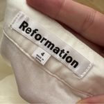 Reformation Mylie Organic Cotton-Blend Wrap Skirt Size 4 Photo 4