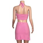 Camila Coelho Set Marlena Top & Marlena Skirt, Pink, Large Photo 7