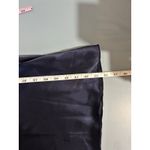 Bebe  y2k satin slip dress size S navy blue spaghetti straps midi length Photo 6