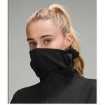 Lululemon Ventscape Hooded Balaclava Long Sleeve Size 4, Black 1/2 Zip Running Photo 7