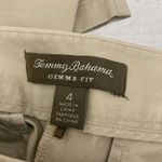 Tommy Bahama 4 Gemma Fit Khaki Pants Cotton Chino Straight Leg Mid Rise EUC 🌴 Photo 9