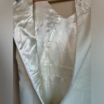 Antonio Melani  Ivory and White Floral Lace Structured Sheath Dress 10 Photo 7