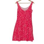Lilly Pulitzer  Show Your Stripes Splash Pink White Posey Sleeveless Silk Dress Photo 6