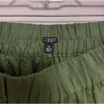 J.Crew NWT  100% Linen Tropez Short in Green - Size XS Photo 3