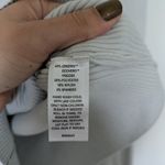 Open Edit  Light Gray/Blue Ribbed Sweater Sz M Photo 4