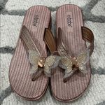 Women's Glitter Butterfly Sandals Photo 0
