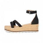 DV by Dolce Vita Biddy Espadrille Wedge Sandal
Size 7 New In Box Black Photo 4