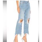 Free People  We The Free Maggie mid rise straight crop distressed knee Jeans 25 Photo 12
