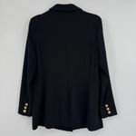 Boston Proper  blazer jacket women's 16 double breasted black career office Photo 9