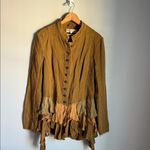 Free People  BLAZER "MILITARY RUFFLES Photo 1
