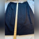 Ellen Tracy Wool cashmere pencil midi skirt, size 15 Photo 4