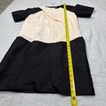 Alexander Wang  TWO-TONE OFF-WHITE PLEATED WOOL DRESS SIZE 0 QUIET LUXURY EVENT Photo 12