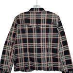 Volcom Women's Medium Plaid Multicolor Double Breated Plaid Jacket Photo 3