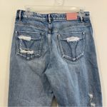 Miss Sixty  Size 26 Distressed Denim Cutoff Raw Hem Jeans High Quality Photo 7