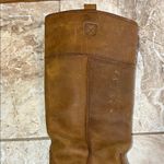 Keen Women's Tan Tyretread Tall Leather Boots w/ Black Rubber Soles - Size 9 Photo 4