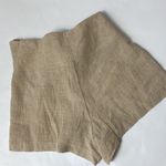 Moon River  tan linen tie waist shorts size XS Photo 6