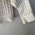 Alice + Olivia  White Open Knit Sweater Women’s Size Small Photo 2
