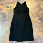 Laundry by Shelli Segal Black Cocktail Lace Razor Back Tank Dress 8 Photo 3