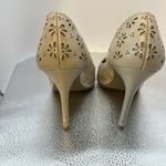 LC Lauren Conrad Lauren Conrad tan high heel shoes. Size 8 1/2 two callouts on each heal​ Photo 2