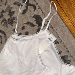 Francesca's  Dress White Mini Lace Photo 3