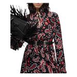 The Kooples
Western Paisley Print Peasant Dress Size 1 FR/ US Small NWT No Belt Photo 11