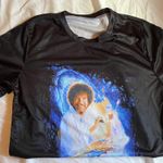 Graphic Tee Bob Ross Galaxy Multiple Photo 0