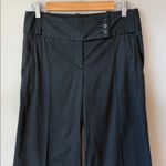 BCBGMAXAZRIA BCBGMAXZRIA Wide Leg Tabitha Black Pants Trousers Photo 3