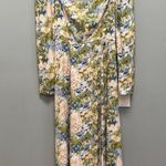 Reformation  Sigmund Dress In Hillside Long Sleeve Midi 0 Photo 1