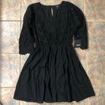 Simply Vera [ wang] NWT medium black eyelet dress Photo 0