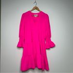 Tuckernuck/Pomander Place Electric Pink Crepe Kenzo Dress Size XS Photo 2