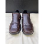 Lands' End Women's Leather Brown Comfort Slip on Shoes Size 9B SKU 5441 Photo 2