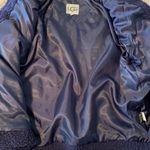 UGG  Zip Up Chevron Sherpa Jacket Size XL NEW Photo 6