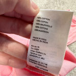 We The Free Free People Happy Hour Poplin Top Oversized Longsleeve Pink XS Photo 13