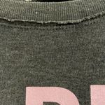 Chaser Women’s Grey ‘Happy Week End’ Sweatshirt Photo 2