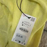 ZARA  Yellow Knit Tank Top NWT Photo 1