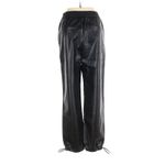 ZARA Black Faux Leather Jogging Pants - S Photo 3