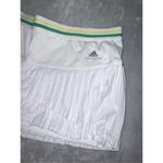 Women’s Stella McCartney Adidas Tiered Tennis Skort White 44 Green Yellow Size undefined Photo 1
