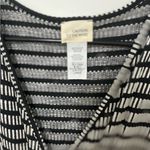 Caution to the Wind  Black‎ and White Casual Midi Sundress Photo 1