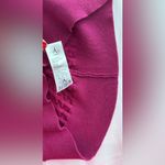 ANONYME designers Cable Knit Sweater M Pink Chunky Wool Blend Cropped Cozy Size M Photo 8