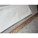 Levi's ‎ 501 S Premium Jeans Women's 28x30 Straight Button Fly White Photo 10