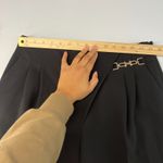 Anthropologie Exquise Dress Pants Womens M Black Stretch Side Zip Straight Leg Size M Photo 11