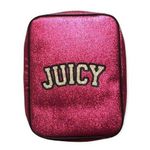 Juicy Couture 🆕 Logo Pink Cosmetic Case Photo 0