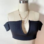 SEEK the Label Black Cropped Tube Top Photo 0